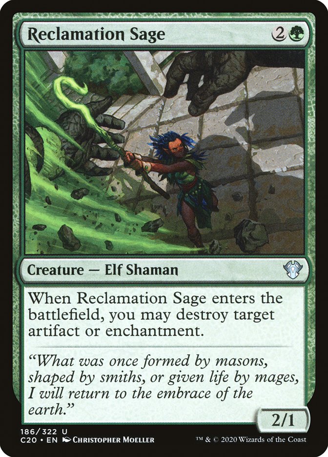Reclamation Sage [Commander 2020] | Fandemonia Ltd