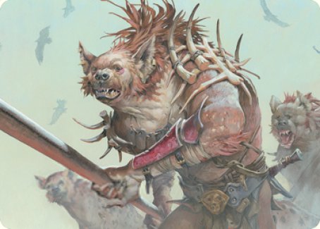 Gnoll Art Card [Dungeons & Dragons: Adventures in the Forgotten Realms Art Series] | Fandemonia Ltd