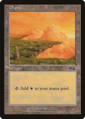 Plains (331) [Urza's Saga] | Fandemonia Ltd