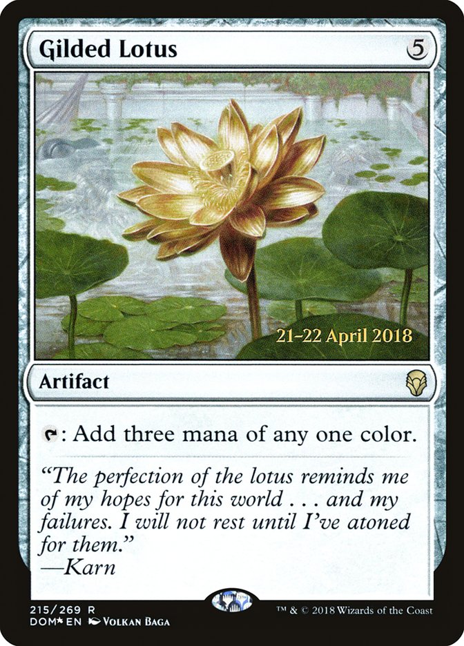 Gilded Lotus  [Dominaria Prerelease Promos] | Fandemonia Ltd
