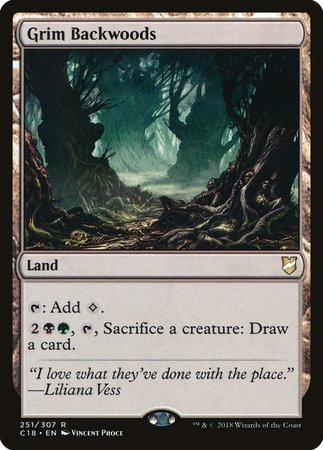 Grim Backwoods [Commander 2018] | Fandemonia Ltd