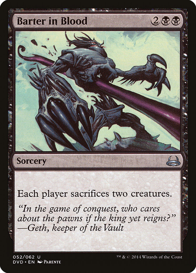 Barter in Blood (Divine vs. Demonic) [Duel Decks Anthology] | Fandemonia Ltd