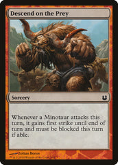 Descend on the Prey [Hero's Path Promos] | Fandemonia Ltd