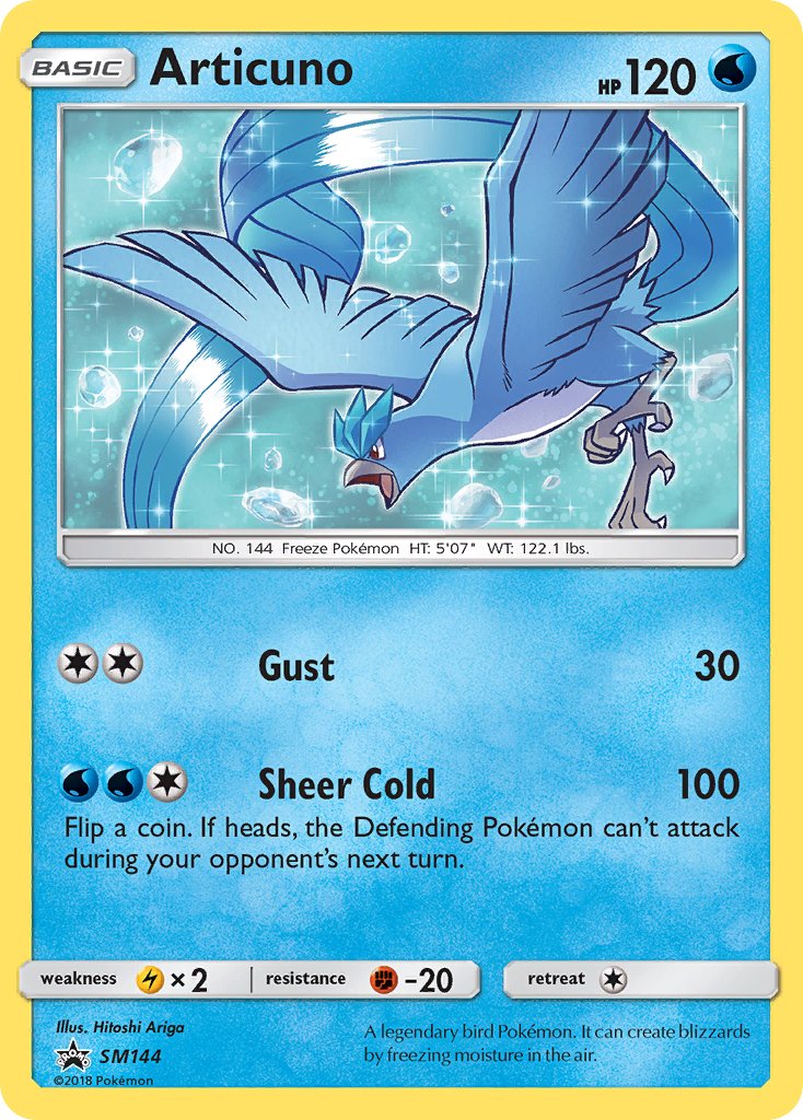 Articuno (SM144) [Sun & Moon: Black Star Promos] | Fandemonia Ltd