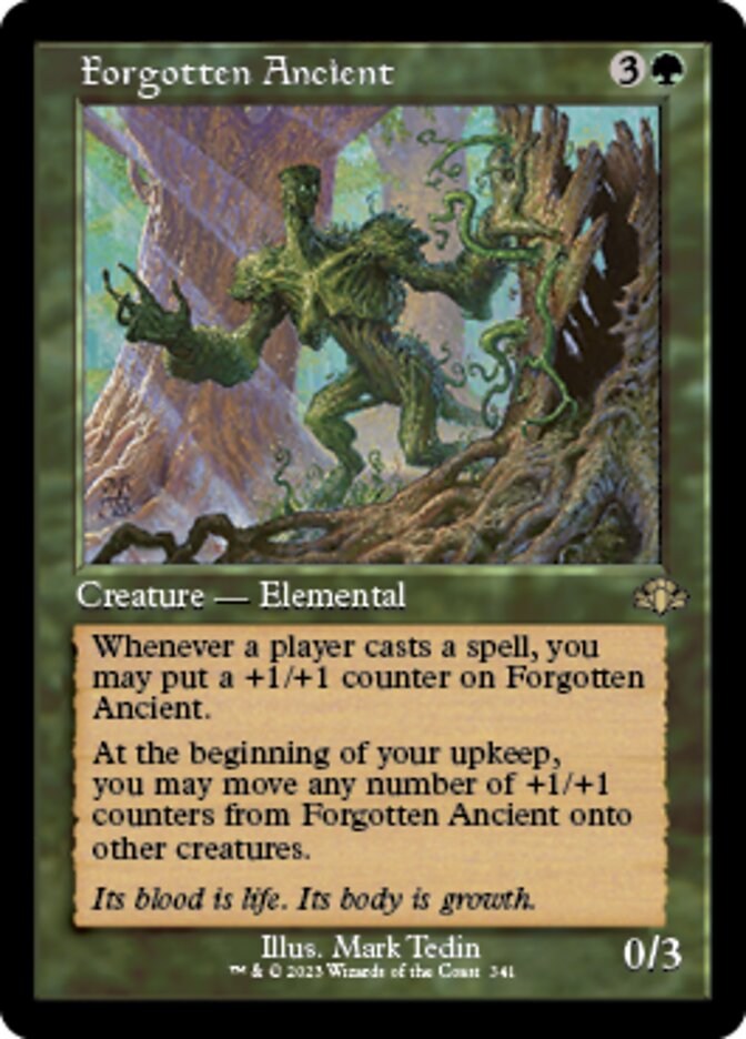 Forgotten Ancient (Retro) [Dominaria Remastered] | Fandemonia Ltd