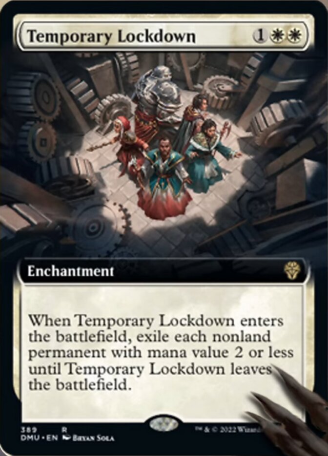 Temporary Lockdown (Extended Art) [Dominaria United] | Fandemonia Ltd