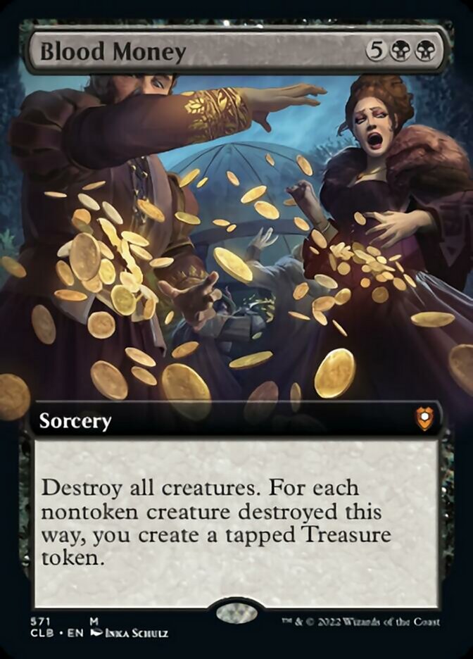 Blood Money (Extended Art) [Commander Legends: Battle for Baldur's Gate] | Fandemonia Ltd