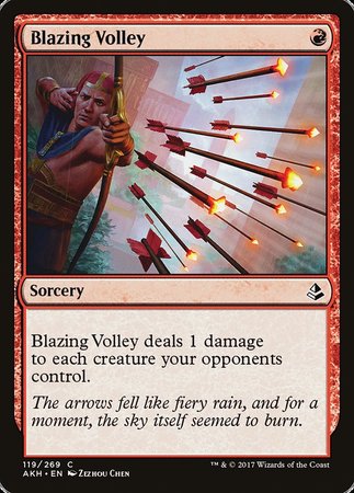 Blazing Volley [Amonkhet] | Fandemonia Ltd