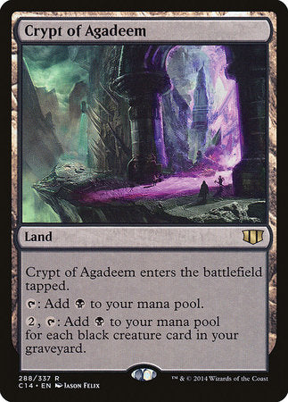 Crypt of Agadeem [Commander 2014] | Fandemonia Ltd