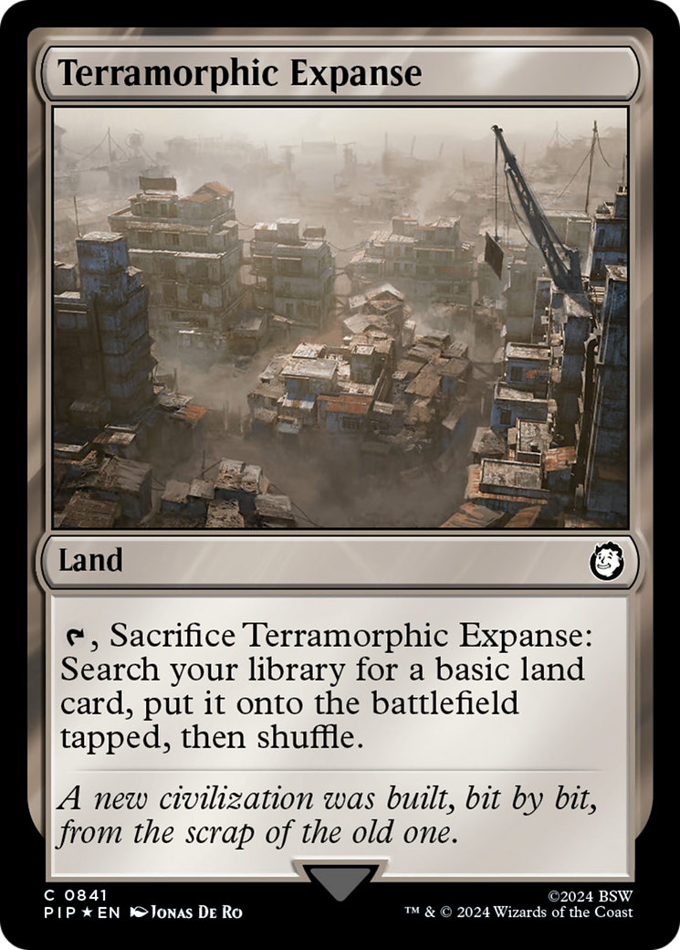 Terramorphic Expanse (Surge Foil) [Fallout] | Fandemonia Ltd