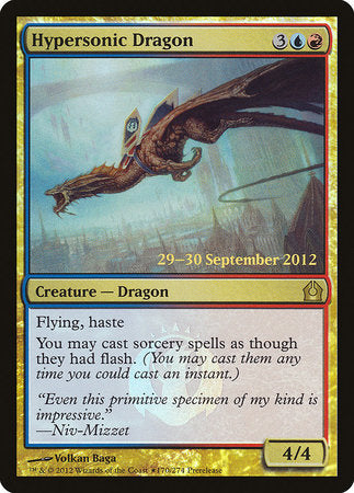 Hypersonic Dragon [Return to Ravnica Promos] | Fandemonia Ltd