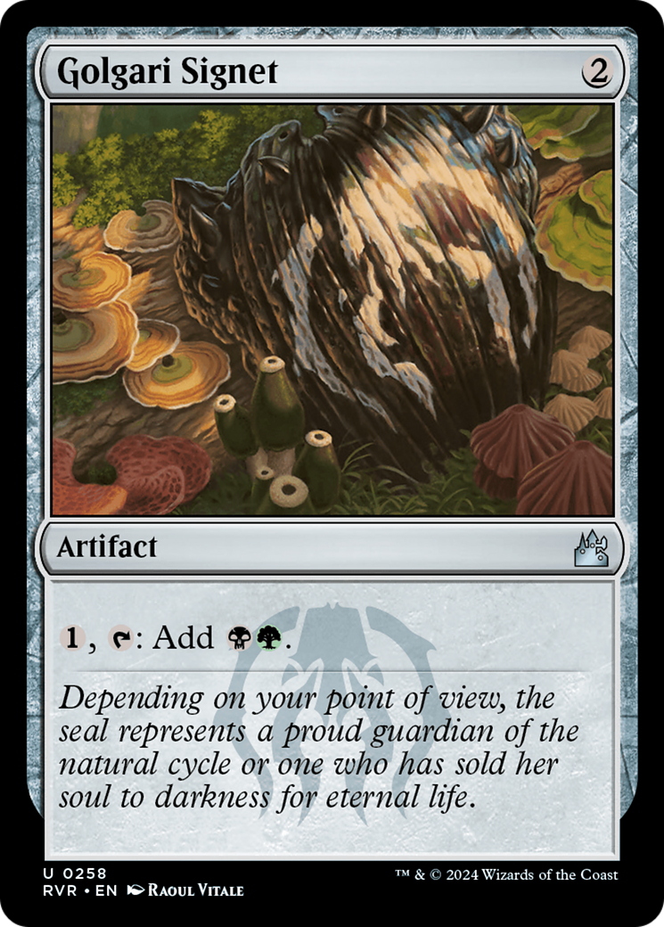 Golgari Signet [Ravnica Remastered] | Fandemonia Ltd
