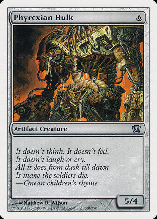 Phyrexian Hulk [Eighth Edition] | Fandemonia Ltd
