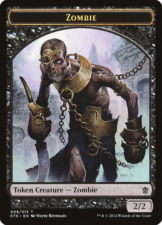 Zombie Token [Khans of Tarkir Tokens] | Fandemonia Ltd