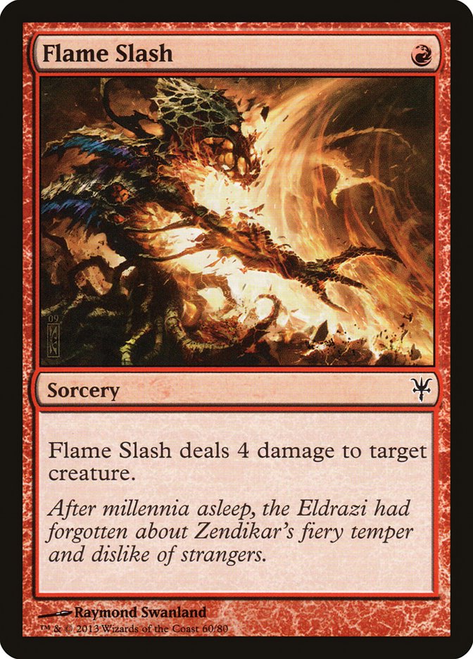 Flame Slash [Duel Decks: Sorin vs. Tibalt] | Fandemonia Ltd