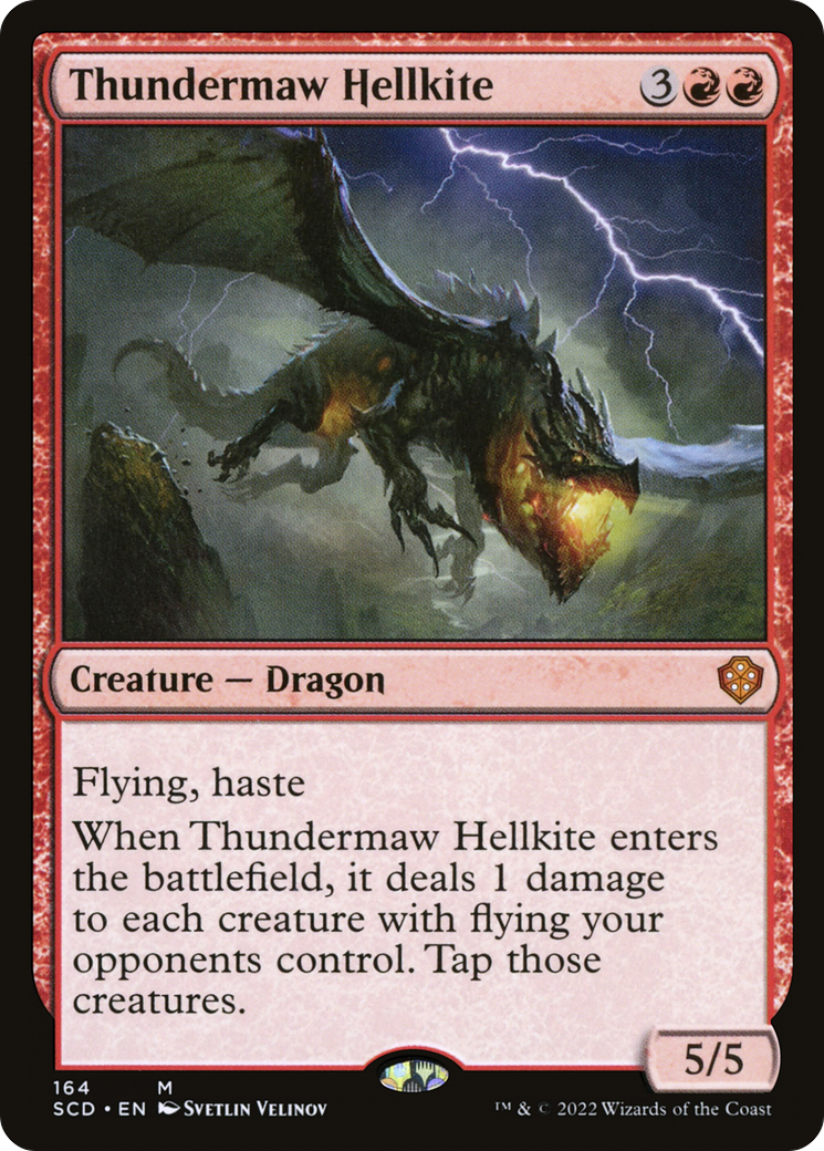 Thundermaw Hellkite [Starter Commander Decks] | Fandemonia Ltd