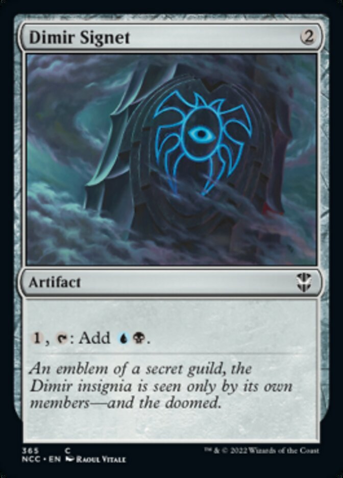 Dimir Signet [Streets of New Capenna Commander] | Fandemonia Ltd