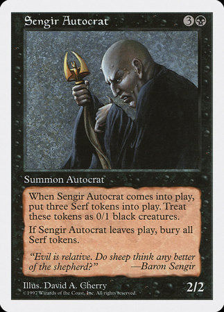 Sengir Autocrat [Fifth Edition] | Fandemonia Ltd