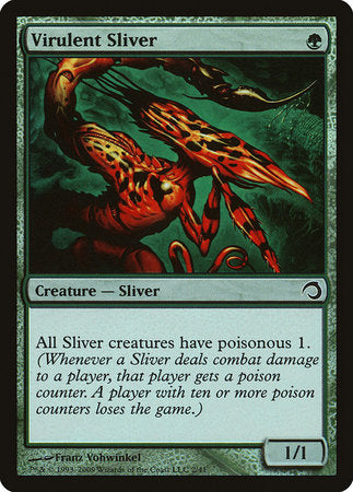 Virulent Sliver [Premium Deck Series: Slivers] | Fandemonia Ltd