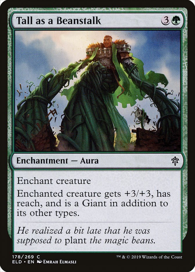 Tall as a Beanstalk [Throne of Eldraine] | Fandemonia Ltd