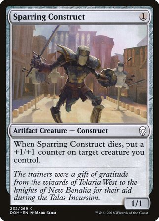 Sparring Construct [Dominaria] | Fandemonia Ltd