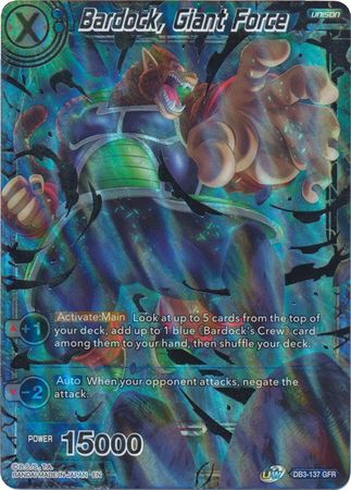 Bardock, Giant Force [DB3-137] | Fandemonia Ltd