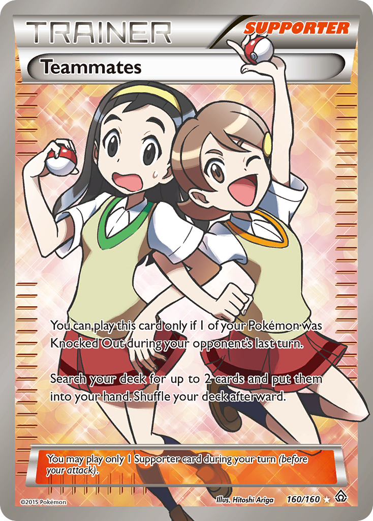 Teammates (160/160) [XY: Primal Clash] | Fandemonia Ltd