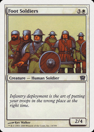 Foot Soldiers [Ninth Edition] | Fandemonia Ltd