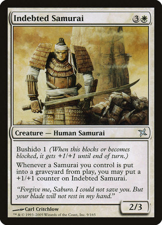 Indebted Samurai [Betrayers of Kamigawa] | Fandemonia Ltd