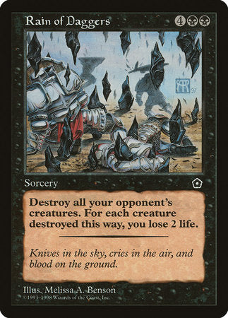 Rain of Daggers [Portal Second Age] | Fandemonia Ltd