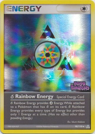 Rainbow Energy (98/110) (Delta Species) (Stamped) [EX: Holon Phantoms] | Fandemonia Ltd