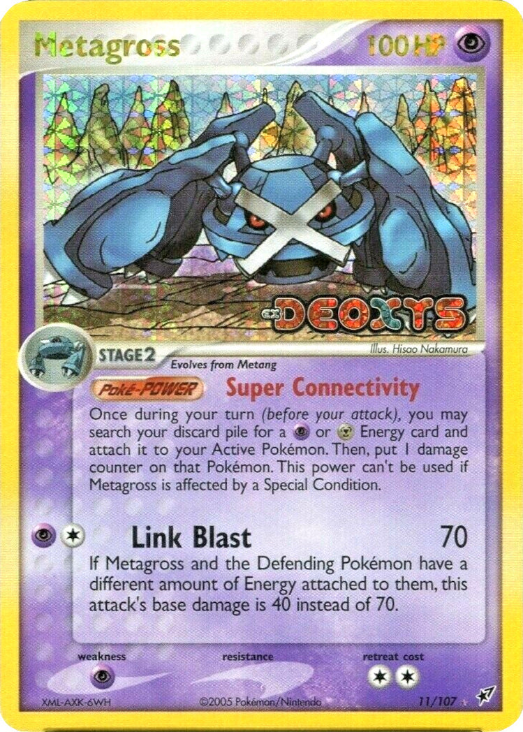 Metagross (11/107) (Stamped) [EX: Deoxys] | Fandemonia Ltd