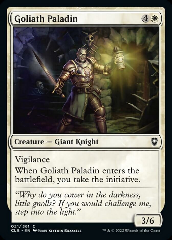 Goliath Paladin [Commander Legends: Battle for Baldur's Gate] | Fandemonia Ltd