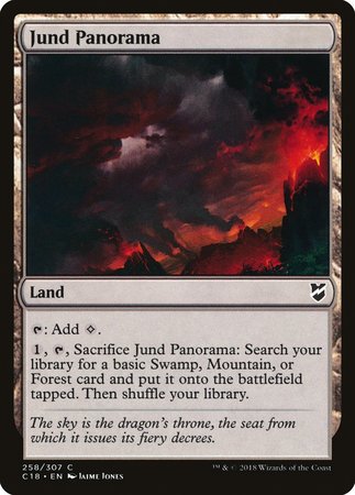 Jund Panorama [Commander 2018] | Fandemonia Ltd