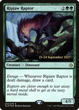 Ripjaw Raptor [Ixalan Promos] | Fandemonia Ltd