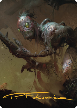 Mold Folk Art Card (Gold-Stamped Signature) [Commander Legends: Battle for Baldur's Gate Art Series] | Fandemonia Ltd