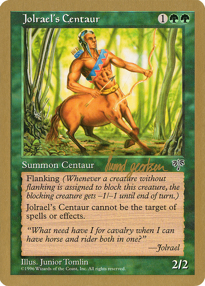 Jolrael's Centaur (Svend Geertsen) [World Championship Decks 1997] | Fandemonia Ltd