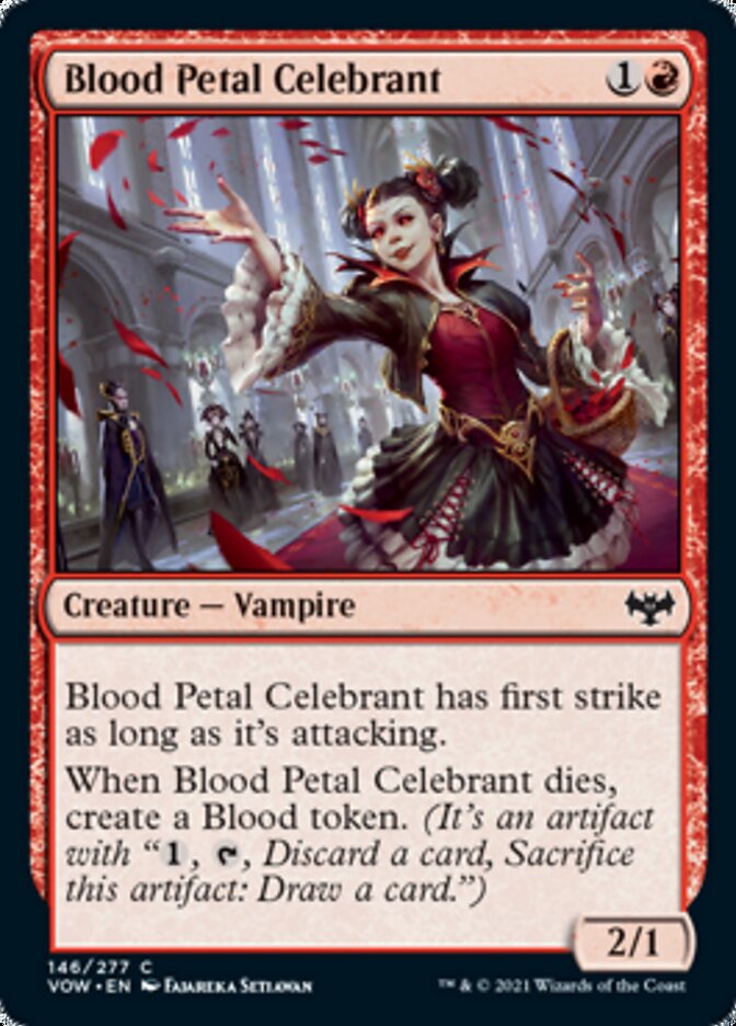 Blood Petal Celebrant [Innistrad: Crimson Vow] | Fandemonia Ltd