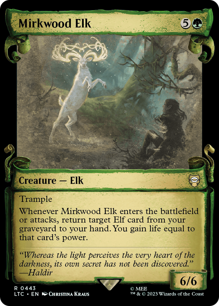 Mirkwood Elk [The Lord of the Rings: Tales of Middle-Earth Commander Showcase Scrolls] | Fandemonia Ltd