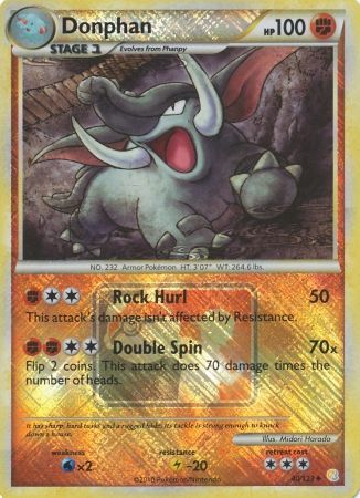 Donphan (40/123) (League Promo) [HeartGold & SoulSilver: Base Set] | Fandemonia Ltd