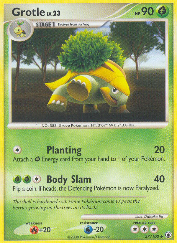 Grotle (37/100) [Diamond & Pearl: Majestic Dawn] | Fandemonia Ltd