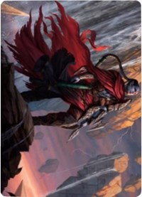 Anowon, the Ruin Thief Art Card [Zendikar Rising Art Series] | Fandemonia Ltd