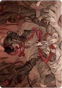 Thwart the Grave Art Card [Zendikar Rising Art Series] | Fandemonia Ltd