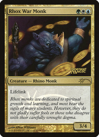 Rhox War Monk [Friday Night Magic 2011] | Fandemonia Ltd