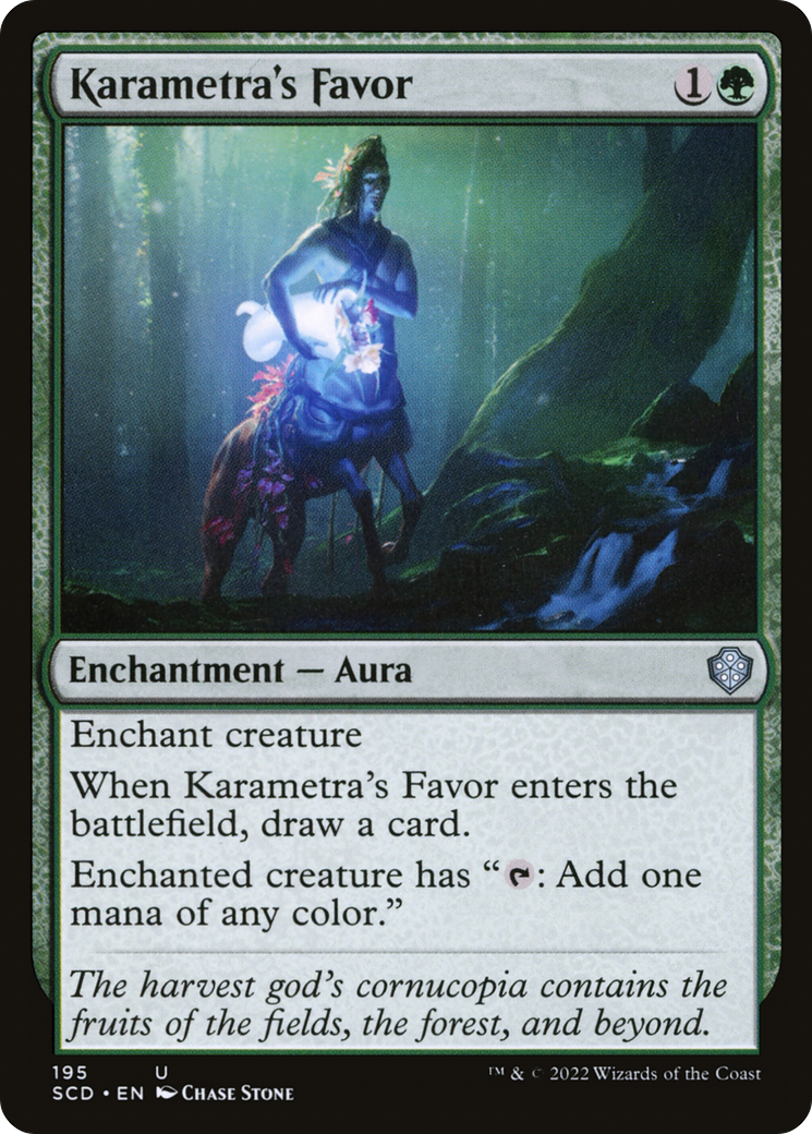 Karametra's Favor [Starter Commander Decks] | Fandemonia Ltd