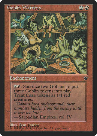 Goblin Warrens [Fallen Empires] | Fandemonia Ltd