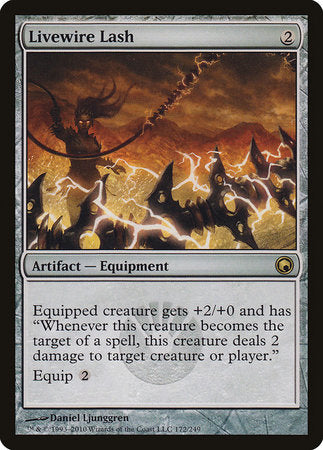 Livewire Lash [Scars of Mirrodin] | Fandemonia Ltd