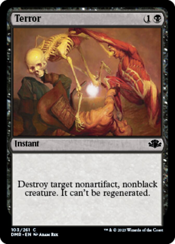 Terror [Dominaria Remastered] | Fandemonia Ltd