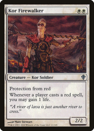 Kor Firewalker [Worldwake] | Fandemonia Ltd