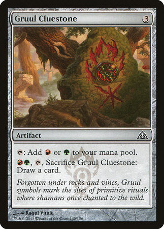Gruul Cluestone [Dragon's Maze] | Fandemonia Ltd